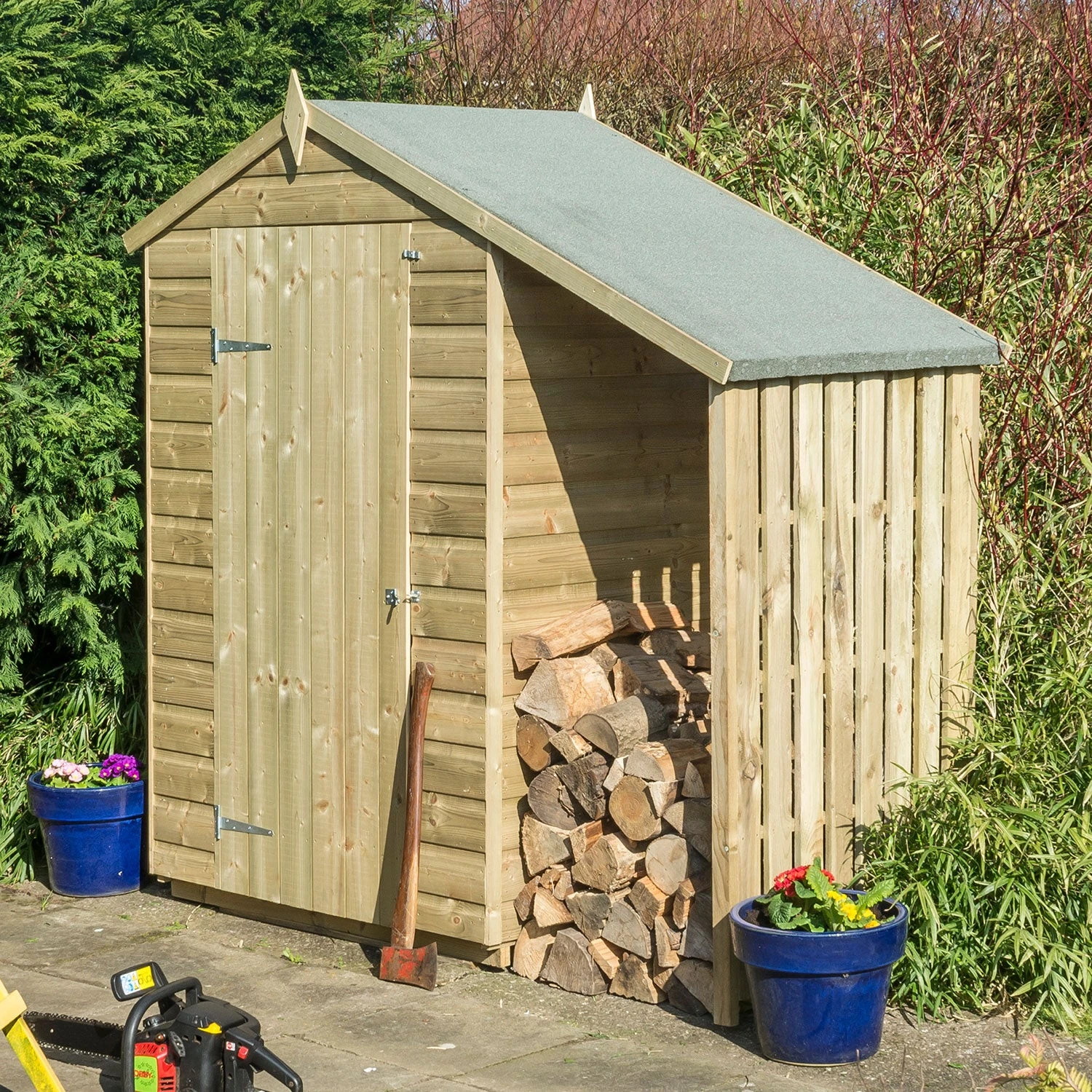 Oxford Shed 4x3 With Lean To 1 Oxford Shed 4x3 With Lean To
