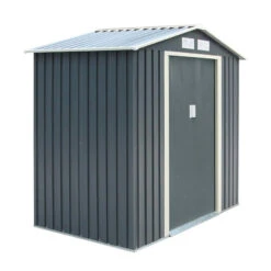 Trentvale Metal Apex Shed 6ft X 4ft 9 Trentvale Metal Apex Shed 6ft X 4ft -XIKI Garden Shop ROTRAS644
