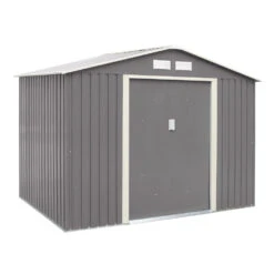 Trentvale Metal Apex Shed 8ft X 6ft 11 Trentvale Metal Apex Shed 8ft X 6ft -XIKI Garden Shop ROTRAS861