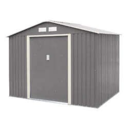 Trentvale Metal Apex Shed 8ft X 6ft 10 Trentvale Metal Apex Shed 8ft X 6ft -XIKI Garden Shop ROTRAS863