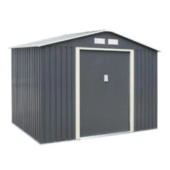 Trentvale Metal Apex Shed 8ft X 6ft 9 Trentvale Metal Apex Shed 8ft X 6ft -XIKI Garden Shop ROTRAS864