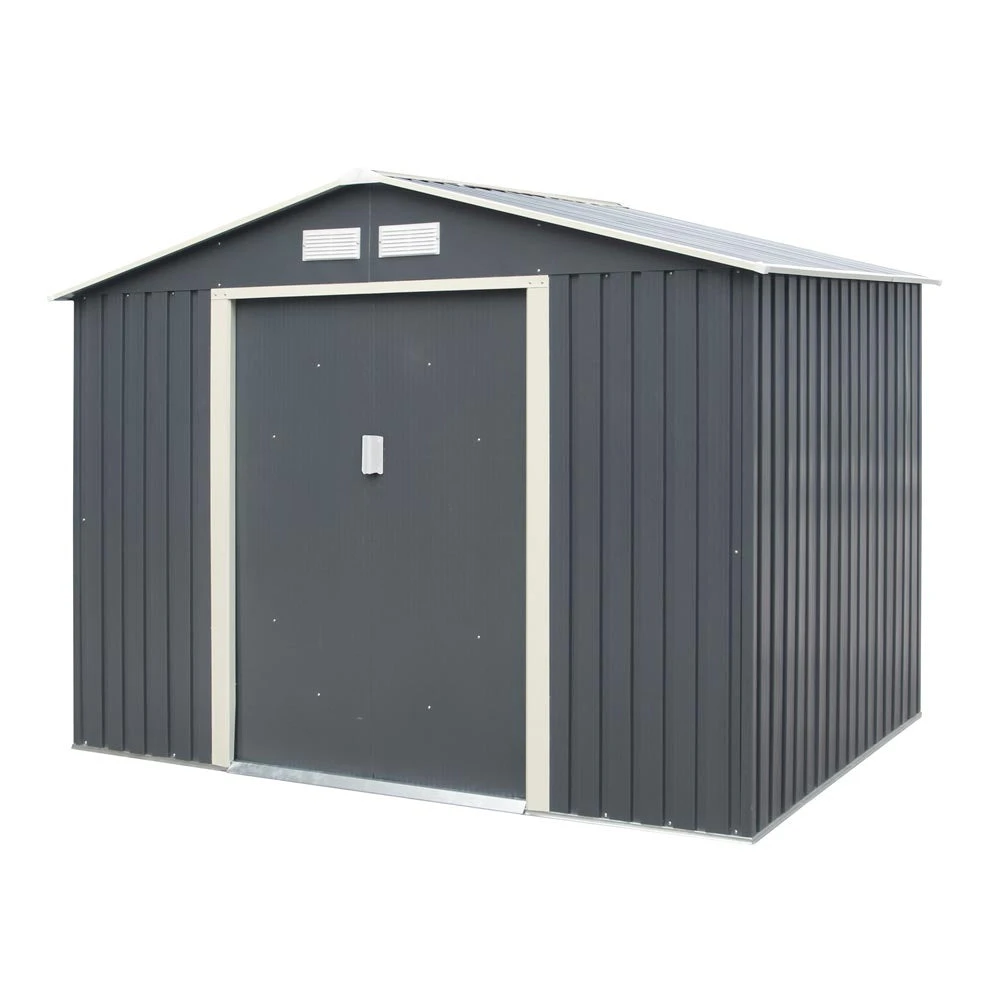 Trentvale Metal Apex Shed 8ft X 6ft 1 Trentvale Metal Apex Shed 8ft X 6ft