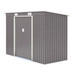 Trentvale Metal Pent Shed 6ft X 4ft 10 Trentvale Metal Pent Shed 6ft X 4ft -XIKI Garden Shop ROTRPS643