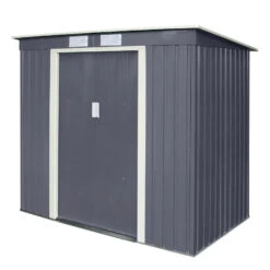 Trentvale Metal Pent Shed 6ft X 4ft