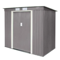 Trentvale Metal Pent Shed 8ft X 4ft 9 Trentvale Metal Pent Shed 8ft X 4ft -XIKI Garden Shop ROTRPS843