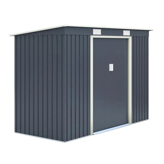 Trentvale Metal Pent Shed 8ft X 4ft 3 Trentvale Metal Pent Shed 8ft X 4ft - Image 3