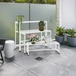 VegTrug Nesting Plant Stands (set Of Three) 12 VegTrug Nesting Plant Stands (set Of Three) -XIKI Garden Shop VTNPS10