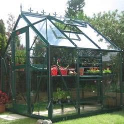 Elite Craftsman 6'3" Wide Greenhouse 16 Elite Craftsman 6'3" Wide Greenhouse -XIKI Garden Shop ecmgh5 1