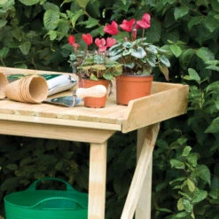 Wooden Potting Bench 6 Wooden Potting Bench -XIKI Garden Shop fgptwb2
