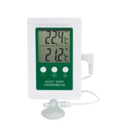 Digital Indoor-Outdoor Thermometer With Alarm