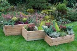 Durham Rectangular Planter Set -XIKI Garden Shop image 101442