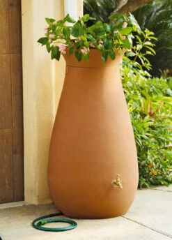 Cascata Clay Effect Water Butt 245 Litre 12 Cascata Clay Effect Water Butt 245 Litre -XIKI Garden Shop image 104763