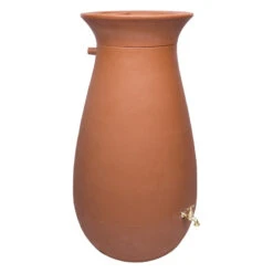 Cascata Clay Effect Water Butt 245 Litre 9 Cascata Clay Effect Water Butt 245 Litre -XIKI Garden Shop image 104766