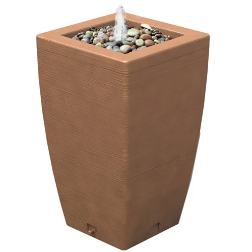 Madison Rain Barrel With Fountain 1 Madison Rain Barrel With Fountain
