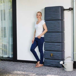 Slim Rainwater Wall Tank 300 Litres -XIKI Garden Shop image 105128