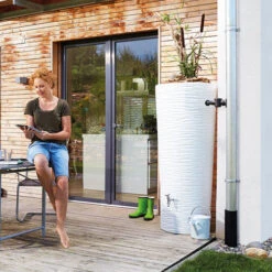 Natura Water Tank Plus Planter 350 Litres 11 Natura Water Tank Plus Planter 350 Litres -XIKI Garden Shop image 105499