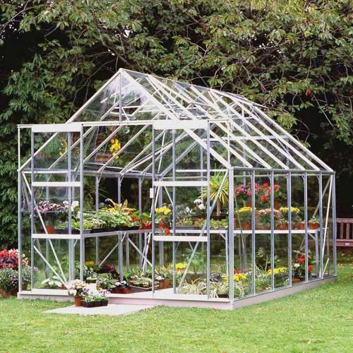 Halls 8' 5" Wide Magnum Greenhouse 1 Halls 8' 5" Wide Magnum Greenhouse