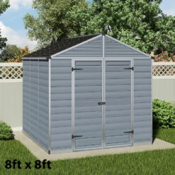 Skylight 8ft Wide Dark Grey Shed 25 Skylight 8ft Wide Dark Grey Shed -XIKI Garden Shop image 136244