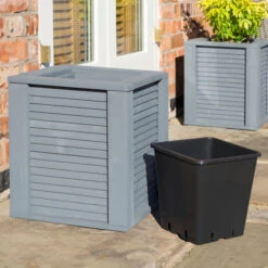 Rowlinson Palermo Square Planter 7 Rowlinson Palermo Square Planter -XIKI Garden Shop image 136426