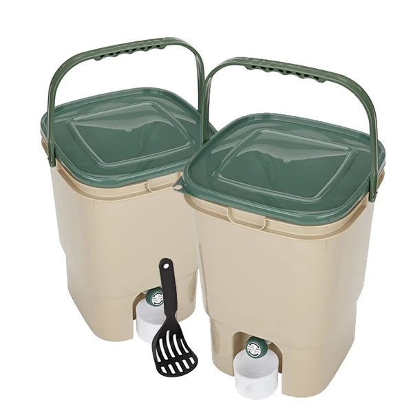 Square Bokashi Compost Bin Kit 2 Square Bokashi Compost Bin Kit - Image 2