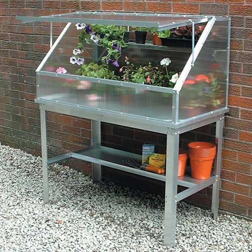 The Easy Access Cold Frame And Bench Together 1 The Easy Access Cold Frame And Bench Together