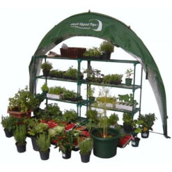 Horti Hood 90 Degree Wall Mounted Folding Greenhouse -XIKI Garden Shop image 138941
