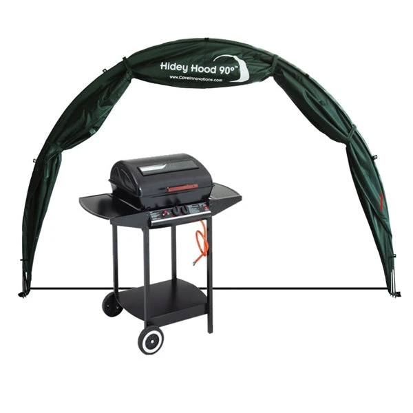 Hidey Hood 90 Degree Wall Mounted Folding Outdoor Storage 7 Hidey Hood 90 Degree Wall Mounted Folding Outdoor Storage - Image 7