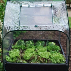 Large Raised Bed With Pop Up Mini Greenhouse -XIKI Garden Shop image 139577