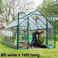 Palram Canopia Balance Green Greenhouse -XIKI Garden Shop image 139999