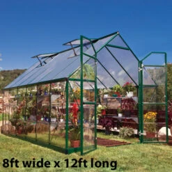 Palram Canopia Balance Green Greenhouse -XIKI Garden Shop image 140022