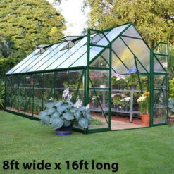 Palram Canopia Balance Green Greenhouse -XIKI Garden Shop image 140023
