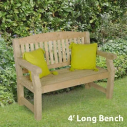 Forest Garden Harvington Bench 10 Forest Garden Harvington Bench -XIKI Garden Shop image 61152