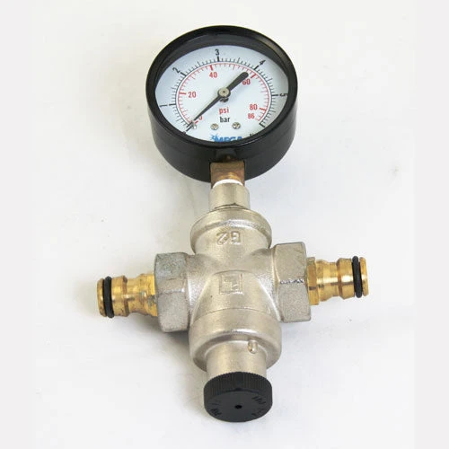 Mains & Pump Pressure Regulator And Gauge 1 Mains & Pump Pressure Regulator And Gauge