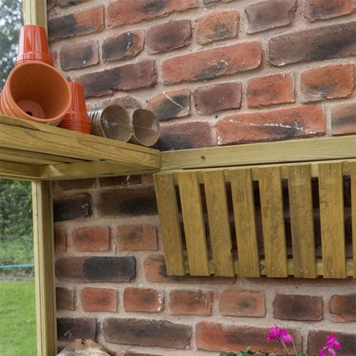 Forest Garden Victorian Tall Wall Greenhouse 4 Forest Garden Victorian Tall Wall Greenhouse - Image 4