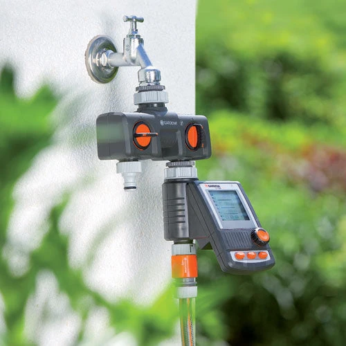 Gardena Threaded Twin Tap Connector 4 Gardena Threaded Twin Tap Connector - Image 4