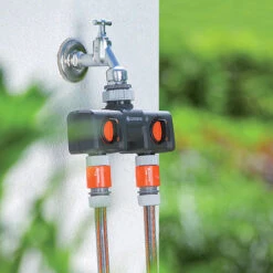 Gardena Threaded Twin Tap Connector 7 Gardena Threaded Twin Tap Connector -XIKI Garden Shop image 89128