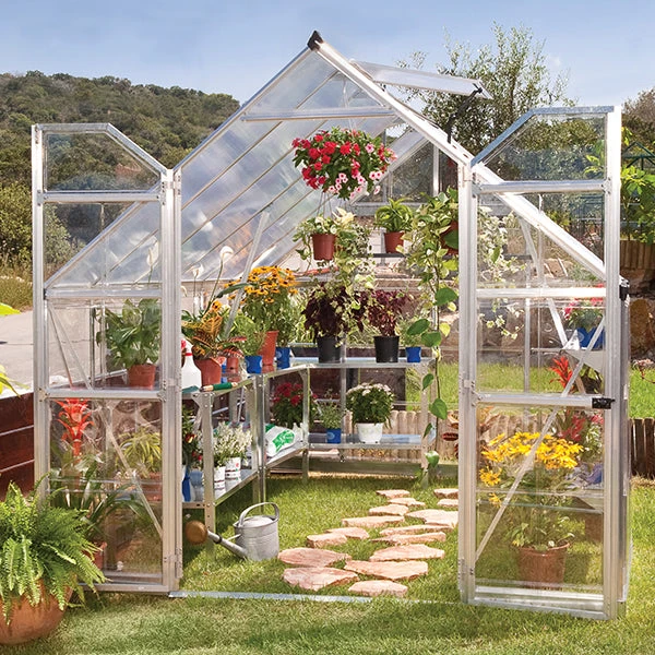 Palram Canopia Balance 8x12 Greenhouse 2 Palram Canopia Balance 8x12 Greenhouse - Image 2