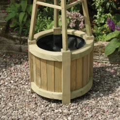 Rowlinson Marberry Obelisk Planter -XIKI Garden Shop romop4