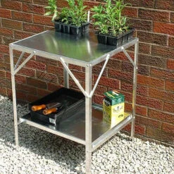 Two Tier Standard Up Staging 22 Two Tier Standard Up Staging -XIKI Garden Shop usstt11