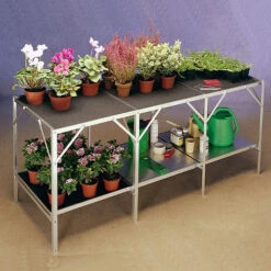 Two Tier Standard Up Staging 23 Two Tier Standard Up Staging -XIKI Garden Shop usstt2